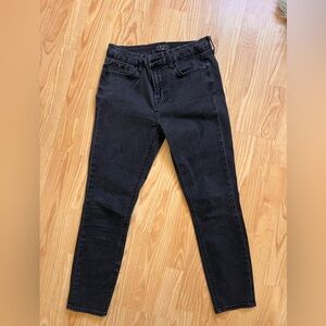 Jen7 jeans black ankle skinny